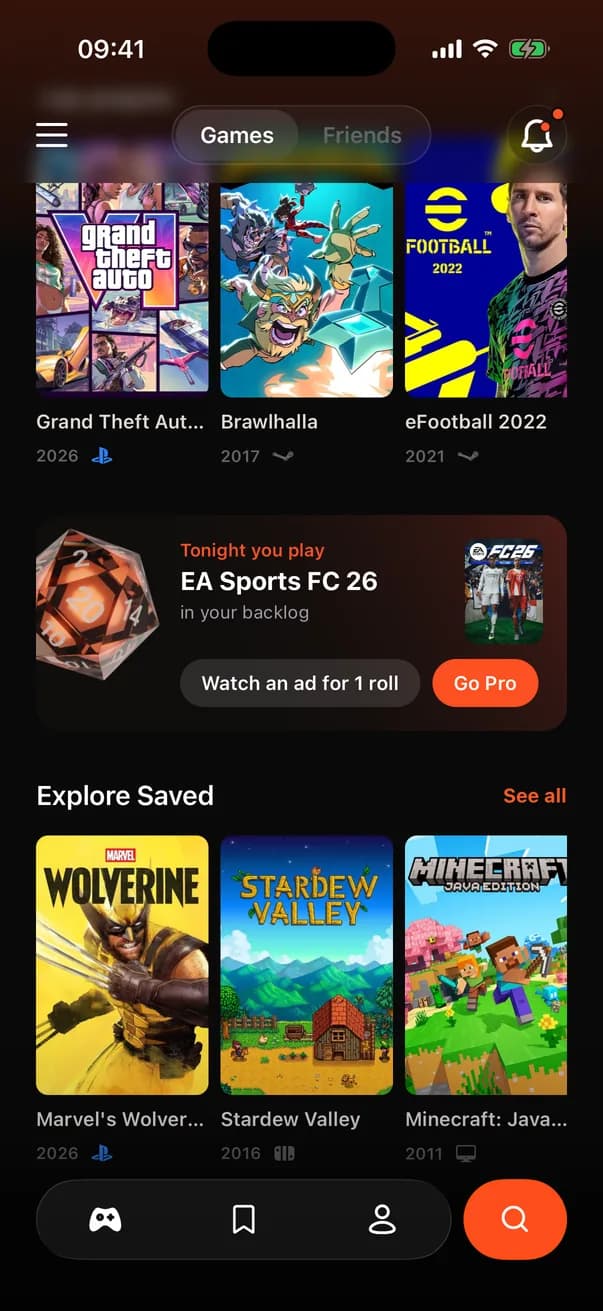 Roll the backlog screen in Prysm
